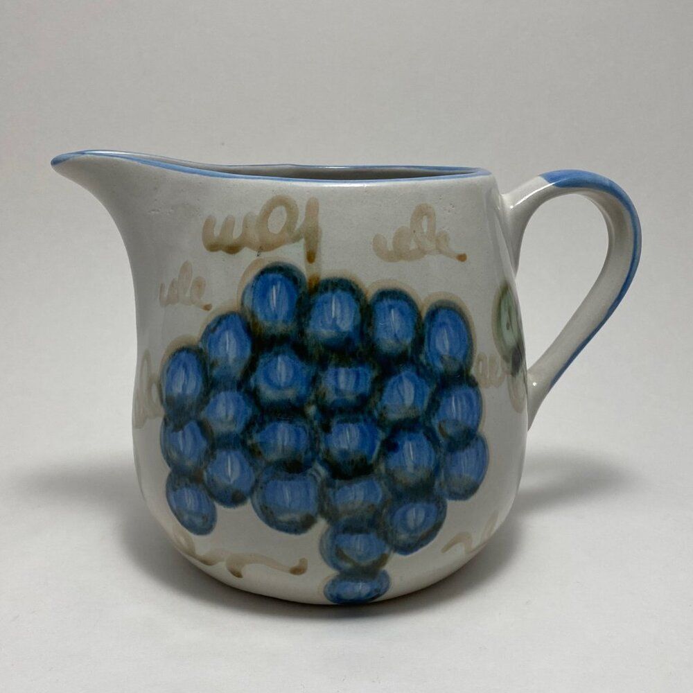 John B Taylor Ceramics Vintage Grapes Pitcher | 5.25" | Louisville